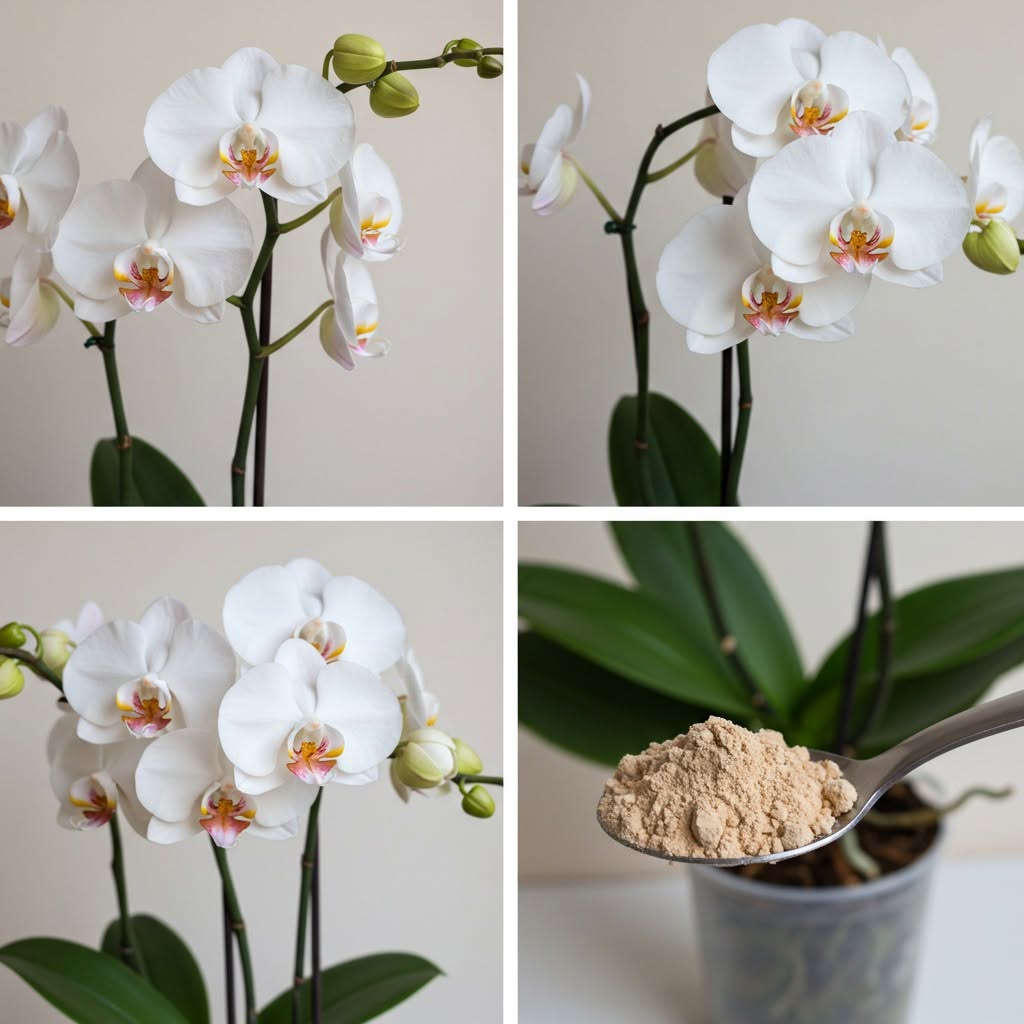 Orchidey v hojnom množstve a vždy bujné s nádychom tohto
