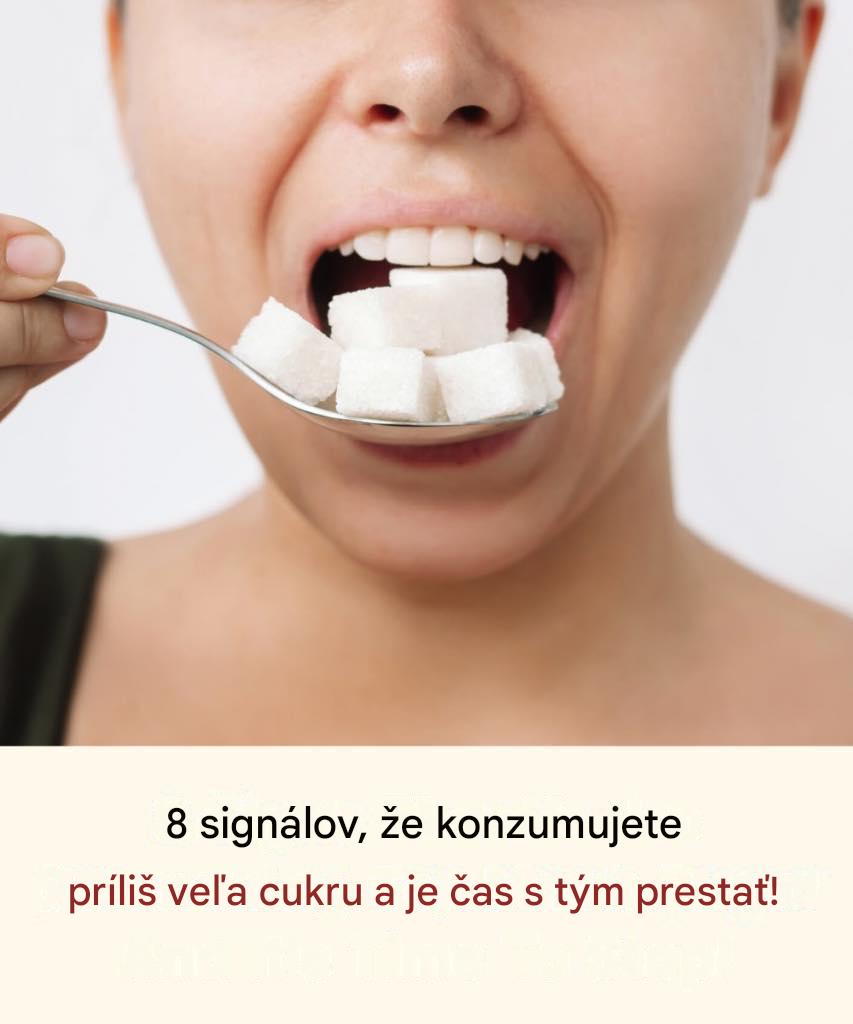 Známky toho, že konzumujete príliš veľa cukru