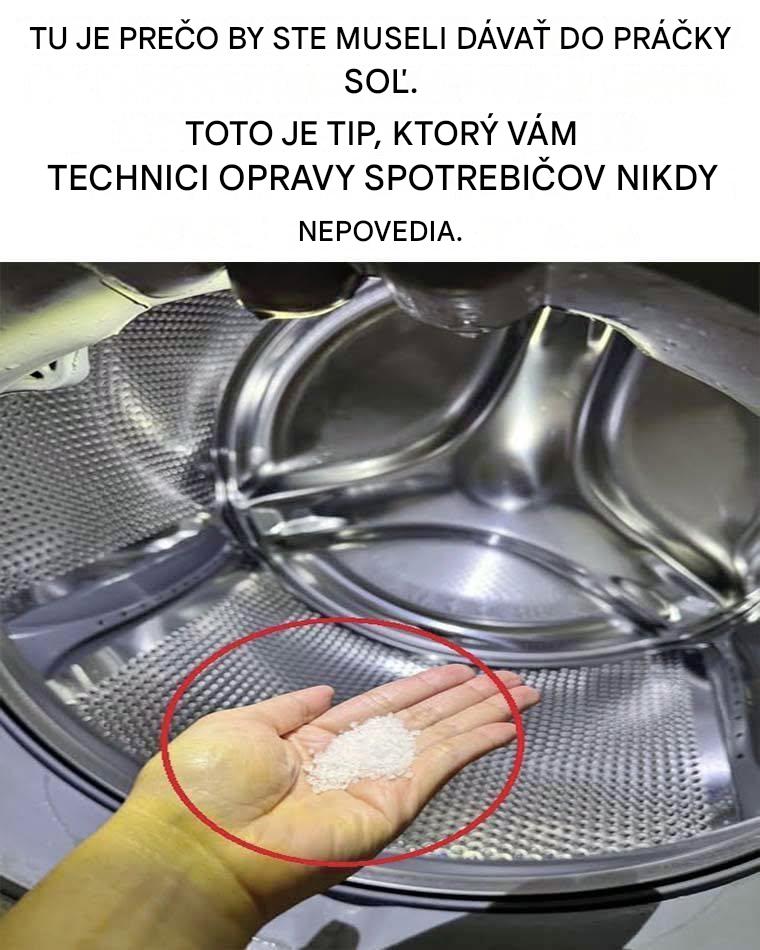 Neočakávaná sila soli premení vašu bielizeň