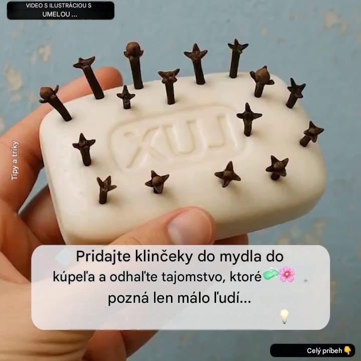 Klinček a mydlo: prírodná kombinácia pre voňavý domov a zdravú pokožku