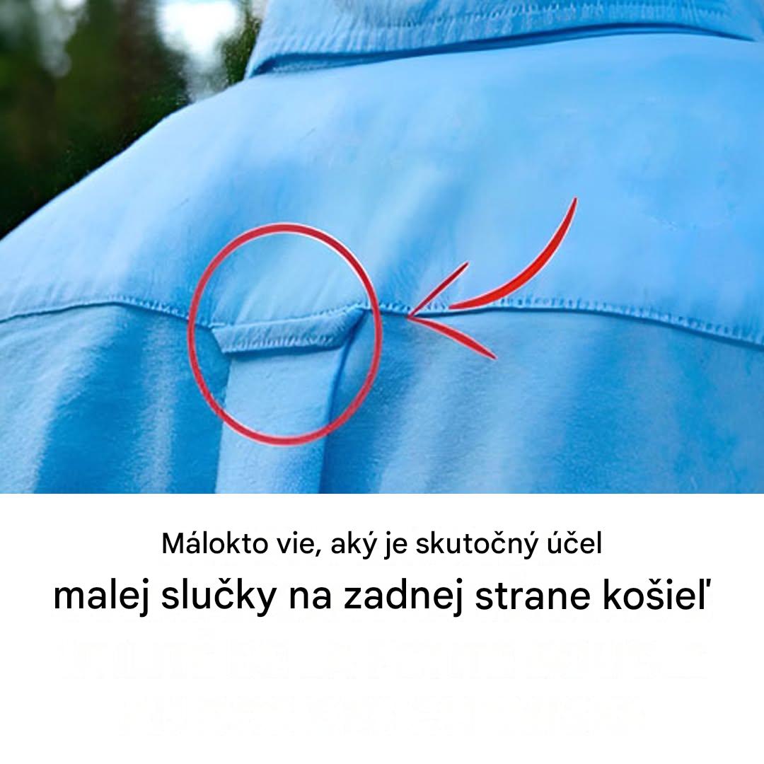Záhada diskrétneho krúžku na golieri tvojho odevu
