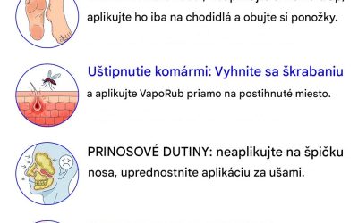 Vicks VapoRub: 10 prekvapivých použití, ktoré presahujú rámec bežného prechladnutia