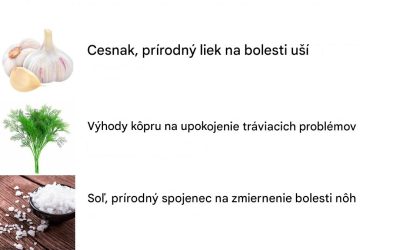 20 prírodných riešení na zmiernenie každodenných bolestí a bolesti
