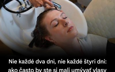 Neexistuje nič také ako ideálna frekvencia umývania vlasov: dermatológ prezrádza, ako nájsť tú svoju bez stresu.