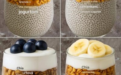4 zdravé recepty na chia puding: mango, jahody, čučoriedky aj kakao s banánom