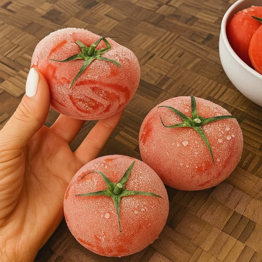 Mali by ste paradajky mraziť týmto spôsobom – ušetríte peniaze a budú ešte chutnejšie! 🍅❄️**