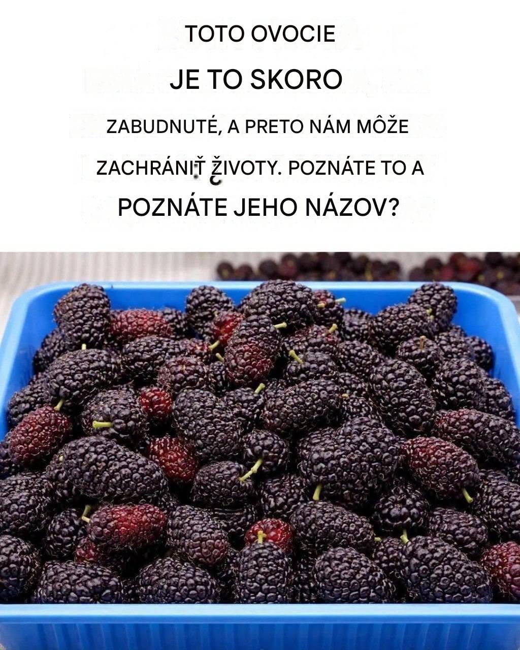 Staroveké ovocie: zachráňte si život, objavte jeho silu