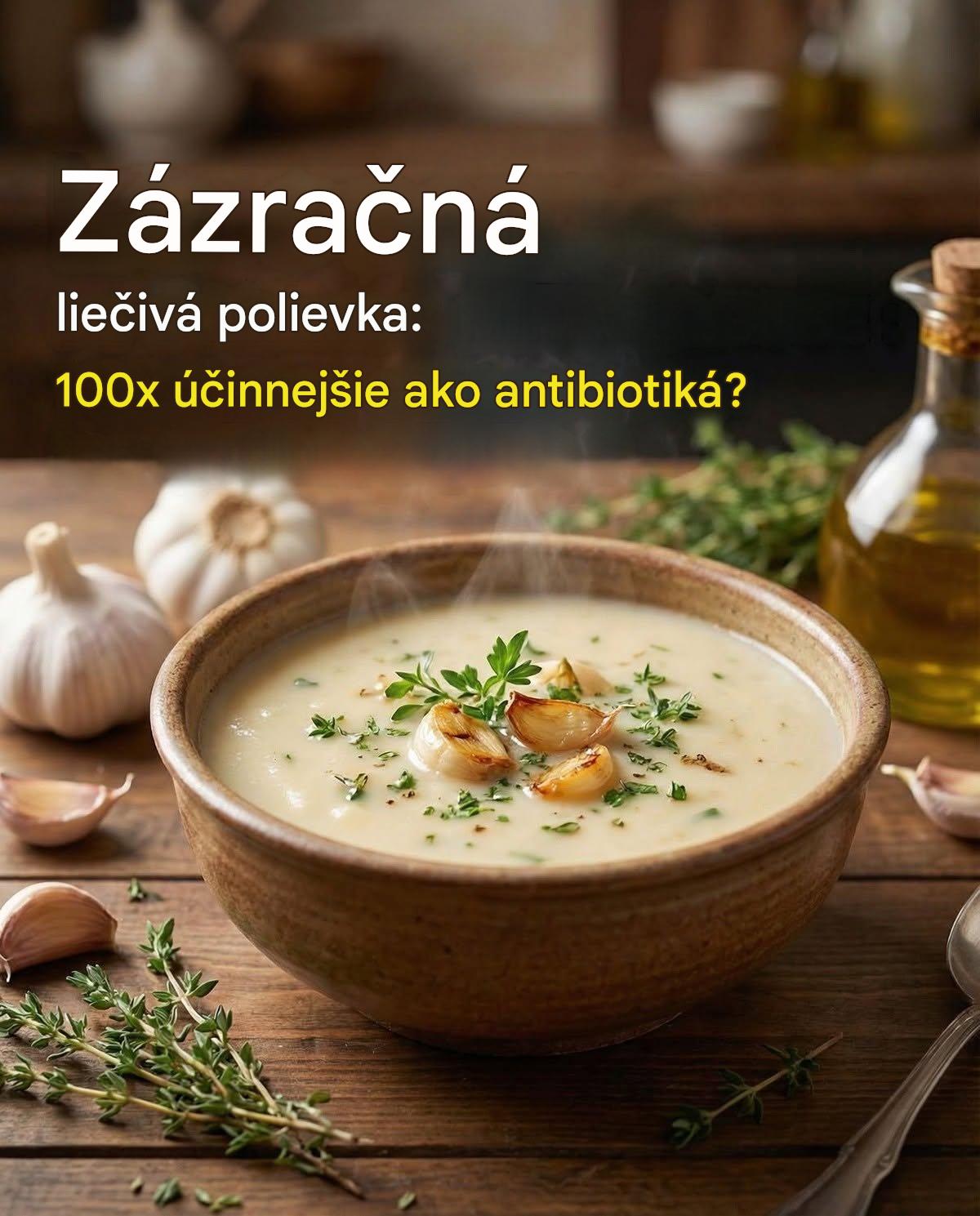 Zázračná liečivá polievka – 100-krát účinnejšia ako akékoľvek antibiotikum