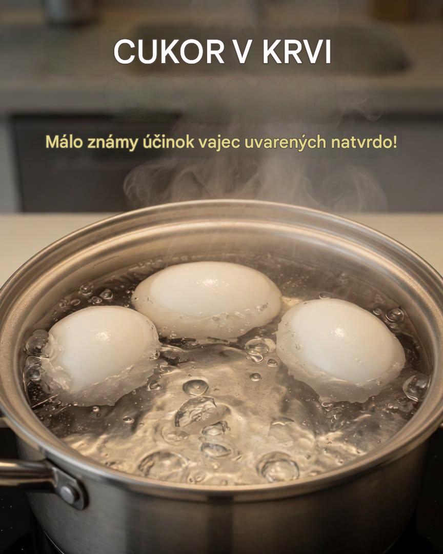 Vajíčko natvrdo… Výborný liek na vysokú hladinu cukru v krvi