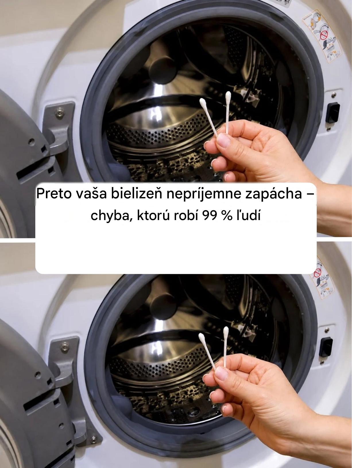 Preto vaša bielizeň zapácha – chyba, ktorú robí 99 % ľudí