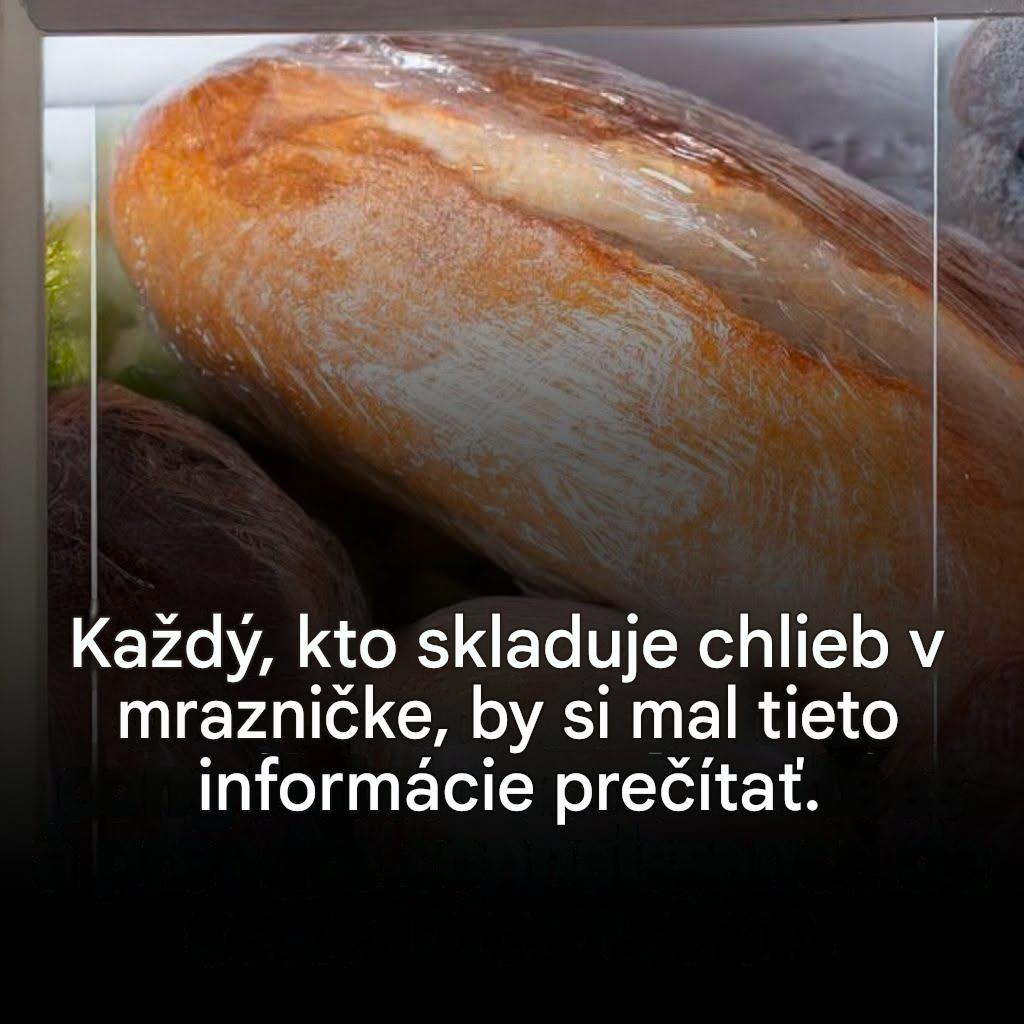 Prečo váš mrazený chlieb stráca chuť (a ako to opraviť)