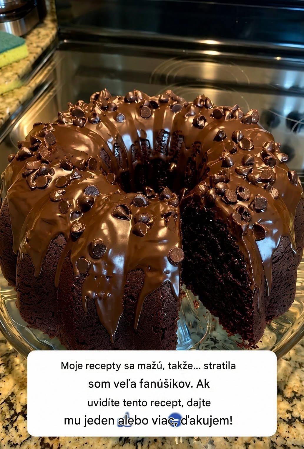 Recept na bundt koláč z Texaského plechu