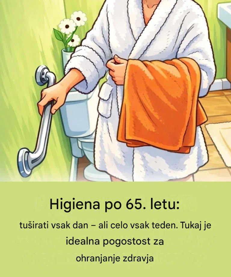 Hygiena po 65. roku: Môžete si robiť, čo chcete?