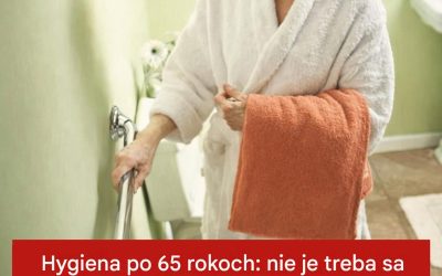 „Paradox čistoty“: prečo by menej časté sprchovanie mohlo byť kľúčom k zdravšej pleti po 65 rokoch