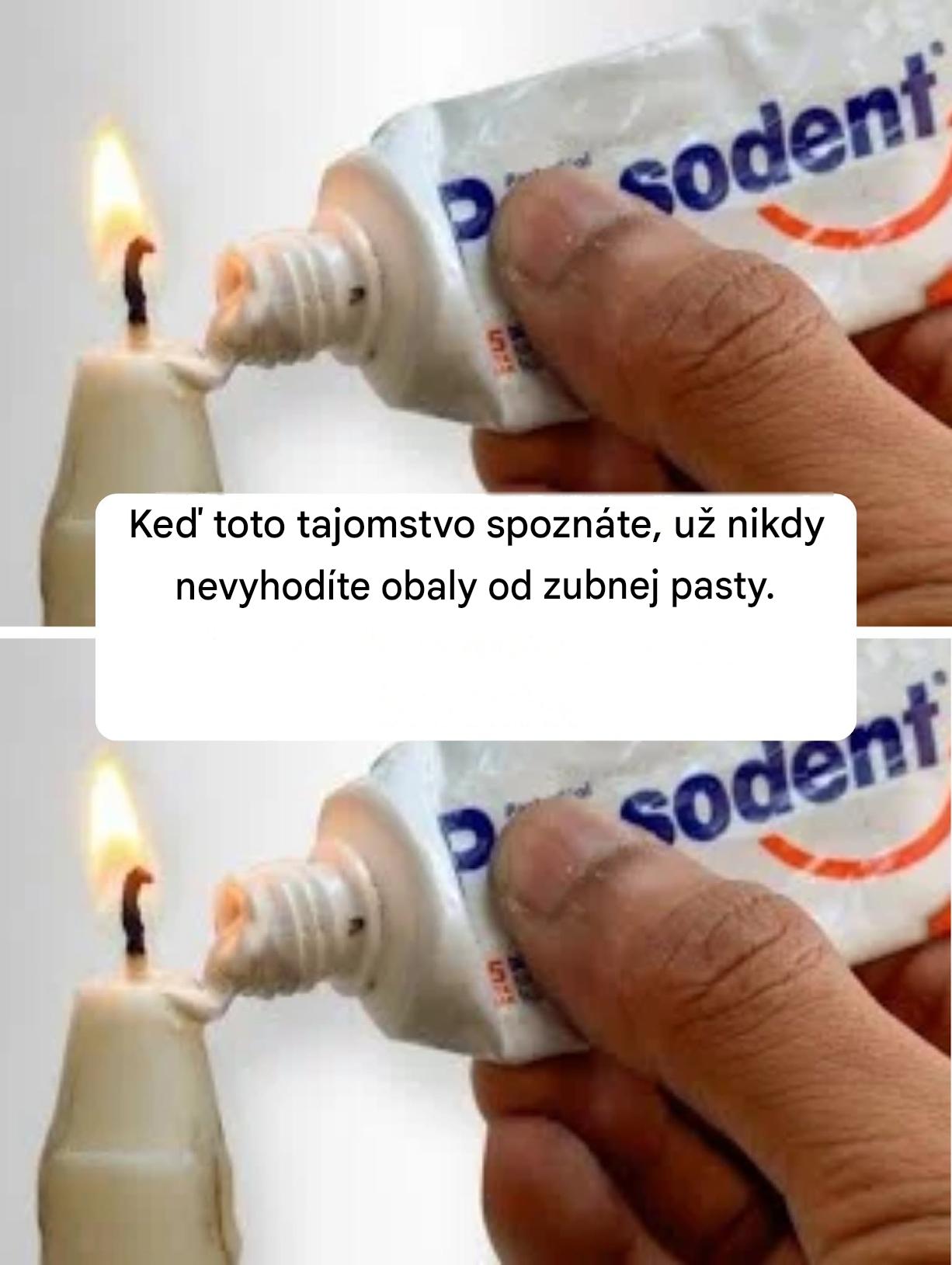 Keď toto tajomstvo spoznáte, už nikdy nevyhodíte obaly od zubnej pasty.