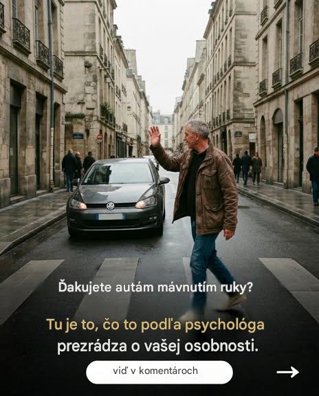 Mávate autám? Tu je to, čo to podľa psychológa prezrádza o vašej osobnosti.