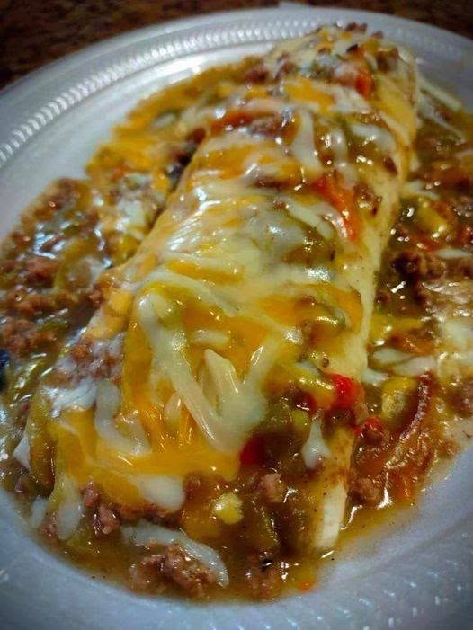 RECEPT NA MOKRÉ BURRITOS