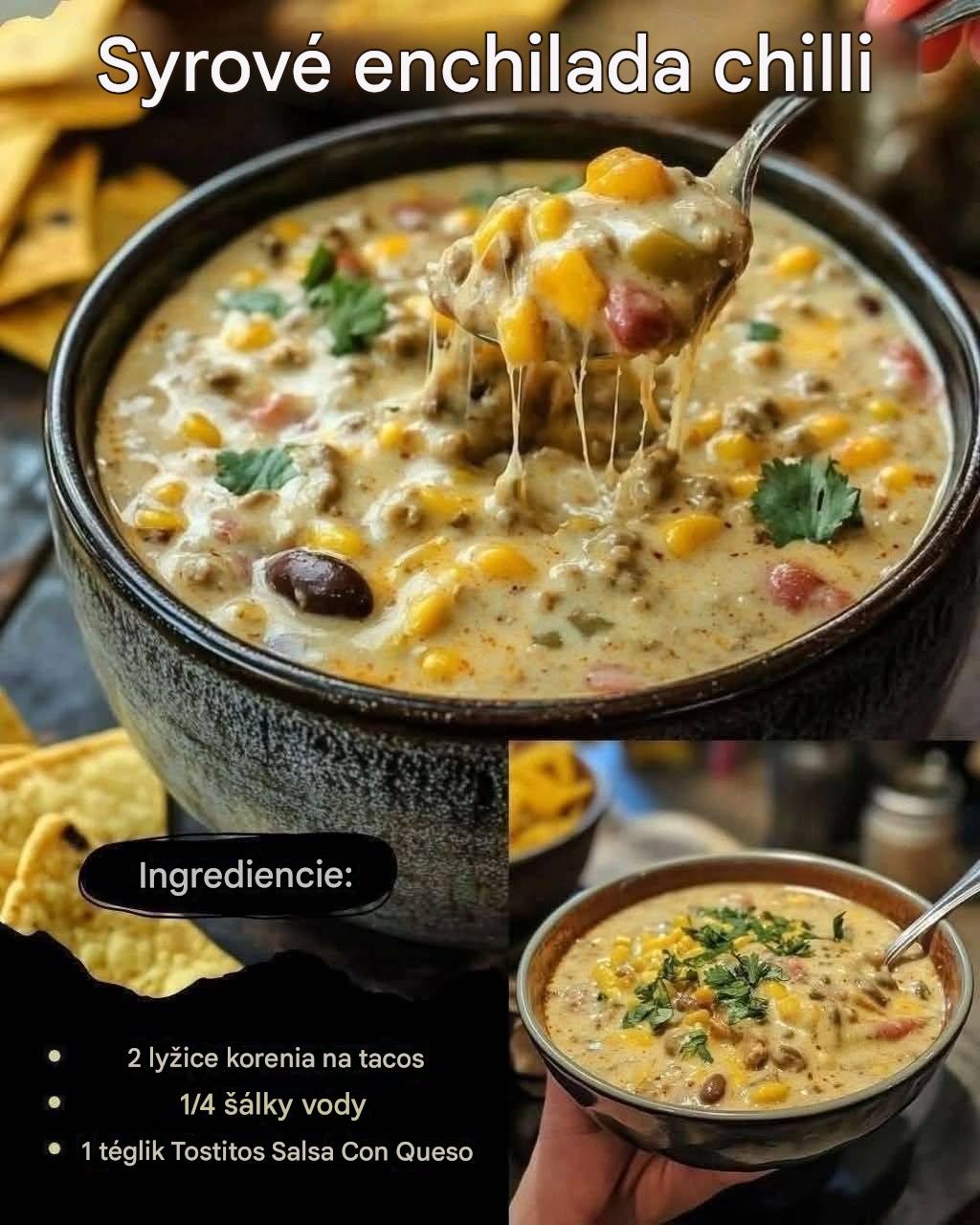 Syrová enchilada chilli