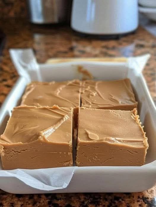 Krémový arašidový maslový fudge