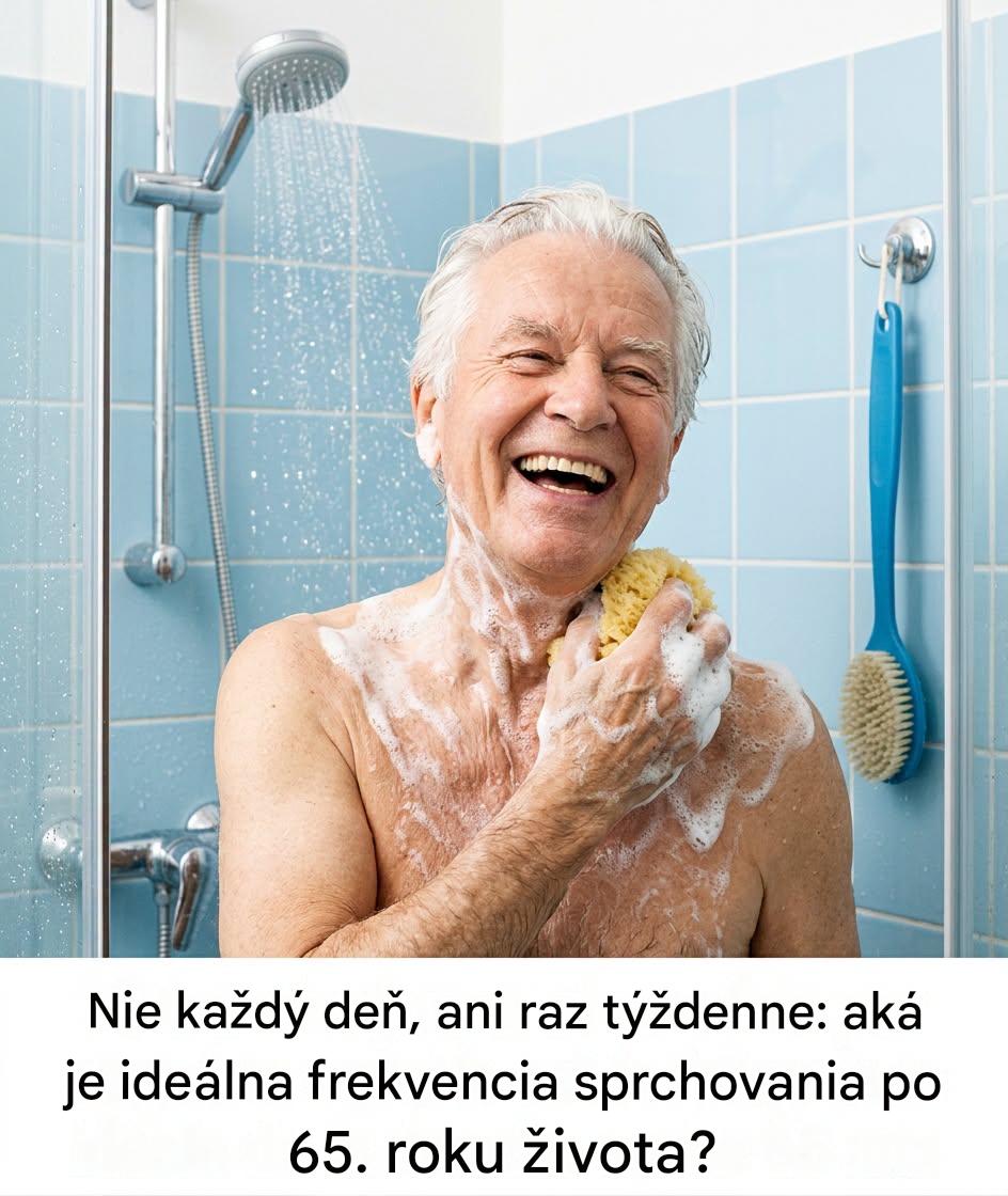 Starnúca pleť: ideálna frekvencia sprchovania po 65. roku života (vyjadrili sa odborníci)