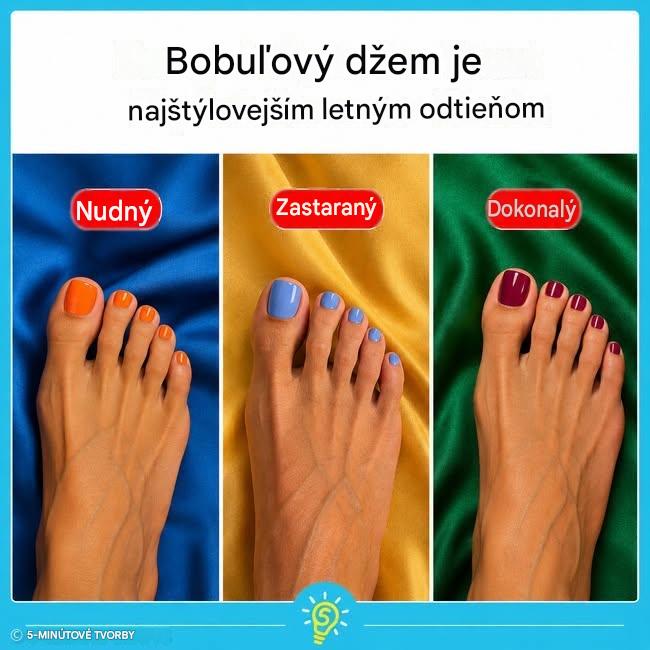 Berry Jelly: Odtieň laku na nechty, ktorý ovláda leto