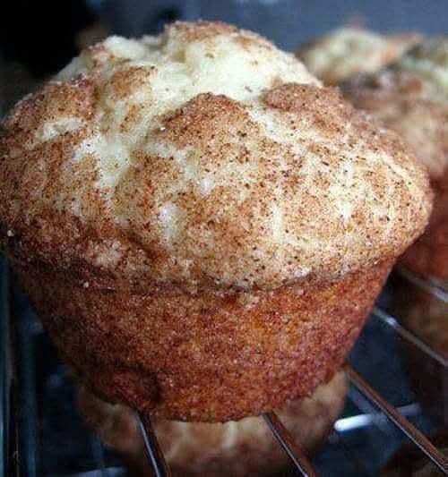 Recept na muffiny Snickerdoodle