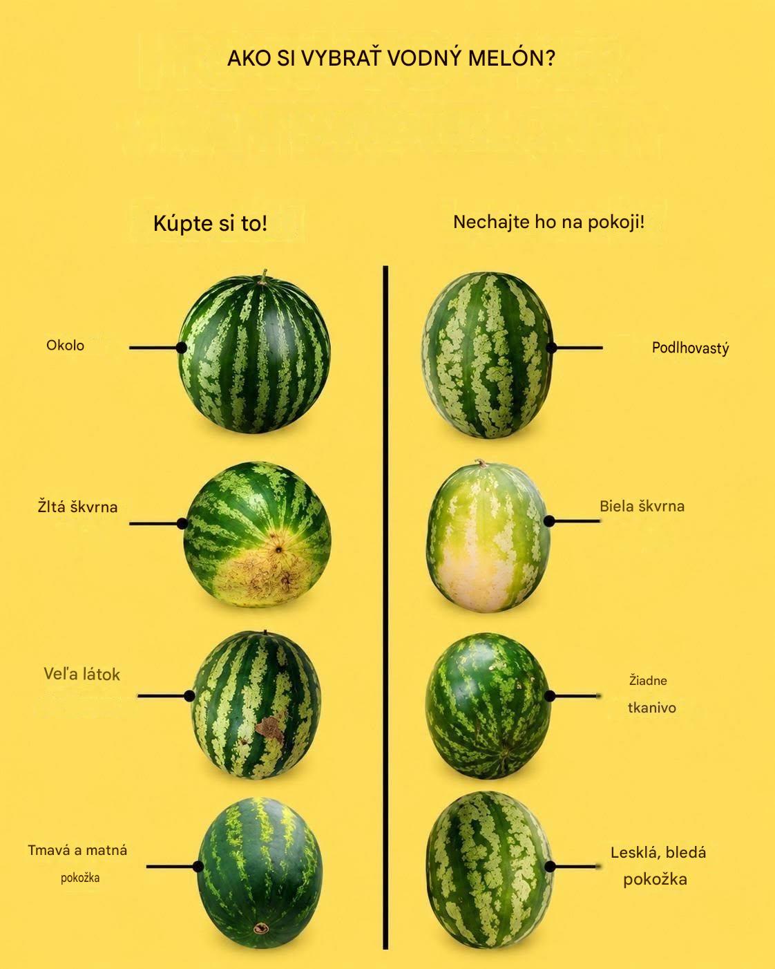Ako si vždy vybrať NAJSLADKÝ melón