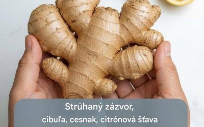 Zmes zázvoru, cesnaku, cibule a citrónu: čistí vaše telo a pľúca.