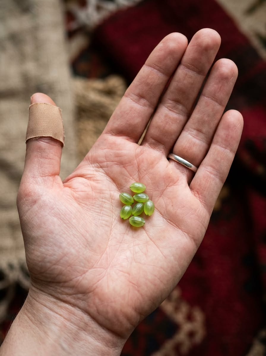 Prekvapivý objav v rolke toaletného papiera: tieto malé zelené guľôčky majú úžasné vysvetlenie
