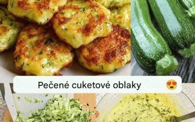Cuketové obláčiky: jednoduchý recept na ľahké a vzdušné predjedlo