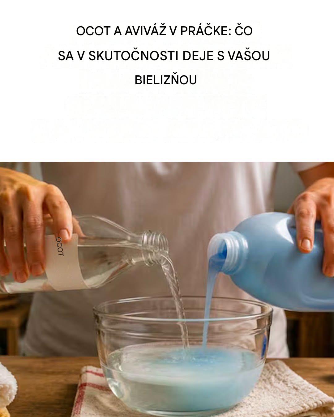Ocot a aviváž v práčke: Čo sa skutočne stane s vašou bielizňou