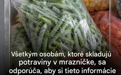 Používate mrazničku denne? Dajte si pozor na túto veľmi častú chybu, ktorej sa dopúšťame takmer všetci!