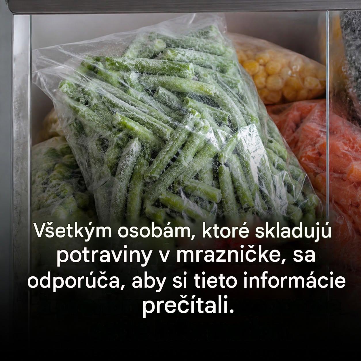 Používate mrazničku denne? Dajte si pozor na túto veľmi častú chybu, ktorej sa dopúšťame takmer všetci!