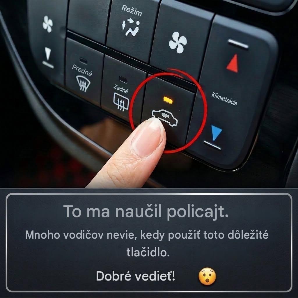 Tlačidlo na palubnej doske, ktoré väčšina vodičov ignoruje: Prečo na ňom naozaj záleží 👇 Zistite, na čo vlastne slúži