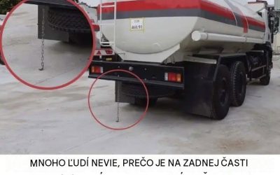 Tajomstvo záhadného reťazca cisternových vozidiel