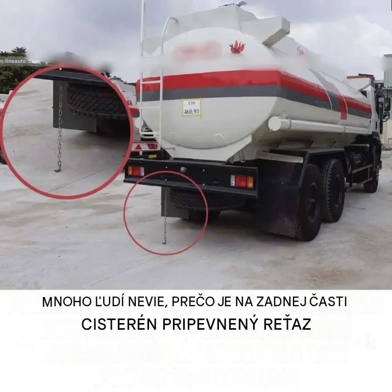 Tajomstvo záhadného reťazca cisternových vozidiel