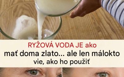 MÝTATE TEKUTÝM ZLATOM BEZ TOHO, ŽE SI TO UVEDOMOVATE… 🌾Ryžová voda má výhody, o ktorých milióny ľudí stále nevedia.