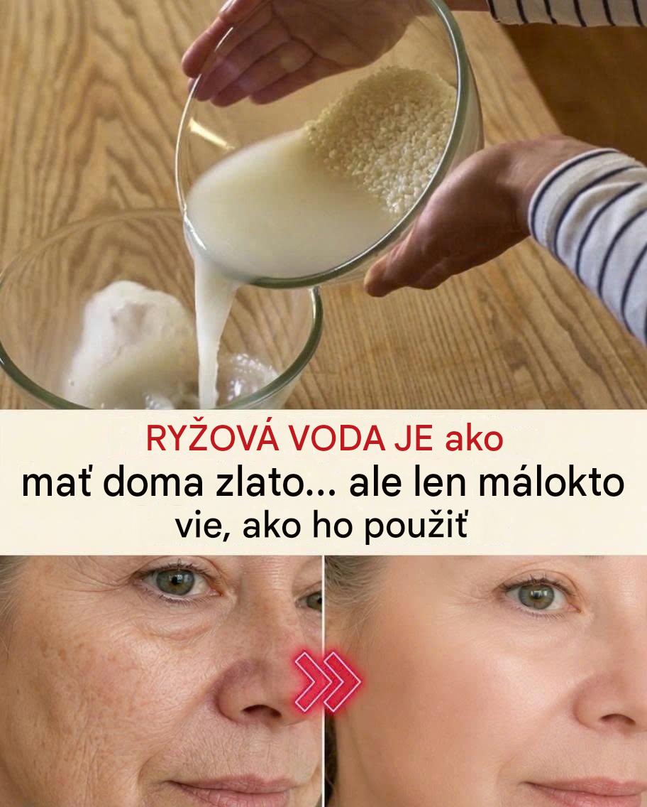 MÝTATE TEKUTÝM ZLATOM BEZ TOHO, ŽE SI TO UVEDOMOVATE… 🌾Ryžová voda má výhody, o ktorých milióny ľudí stále nevedia.