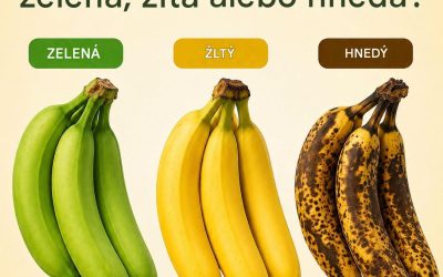 Zelený, žltý alebo hnedý banán: ktorý je pre vás naozaj najzdravší?