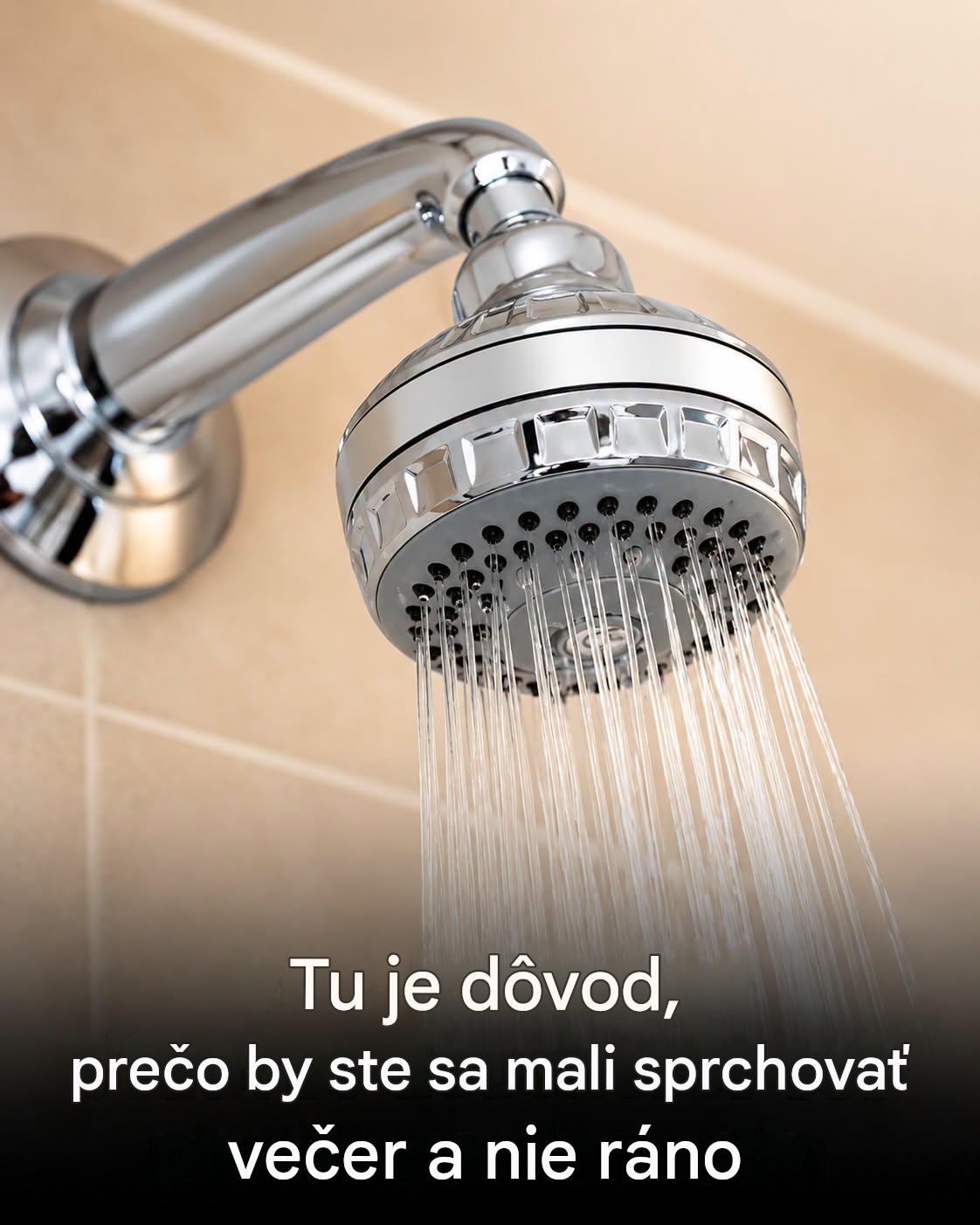 Prečo si pre pokojný spánok a zdravú pokožku vybrať večernú sprchu?